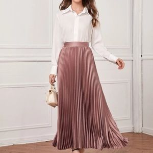 Rose gold stain skirt 💖